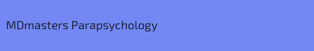 MDmasters Parapsychology